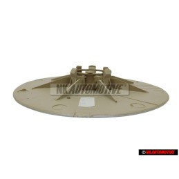 Original VW Hub Cap Chrome Colored Metalic - 357601149A V7L