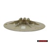 Original VW Hub Cap Chrome Colored Metalic - 357601149A V7L