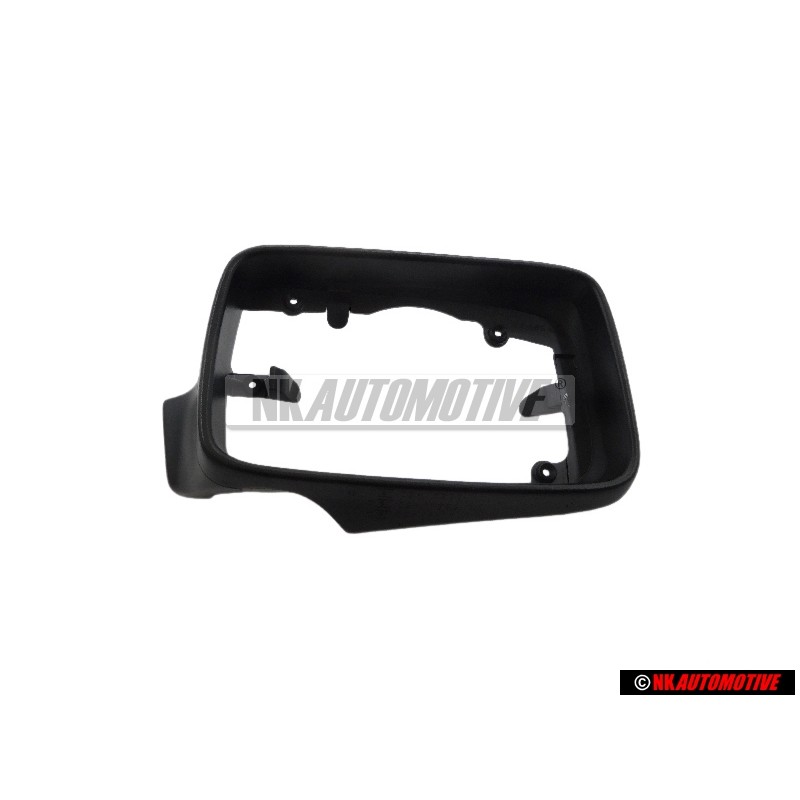 Original VW Bezel For Exterior Mirror Satin Black - 1H0858554B 01C