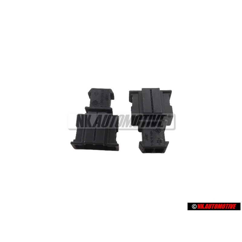 2x Original VW Flat Connector Housing - 191972712