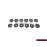 12x Original VW Door Card Panel Washer - 803867169