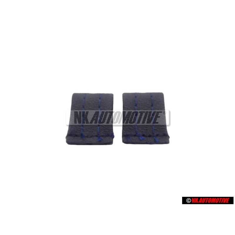 2x Original VW Loop Mauritius Blue - 155871893A F63