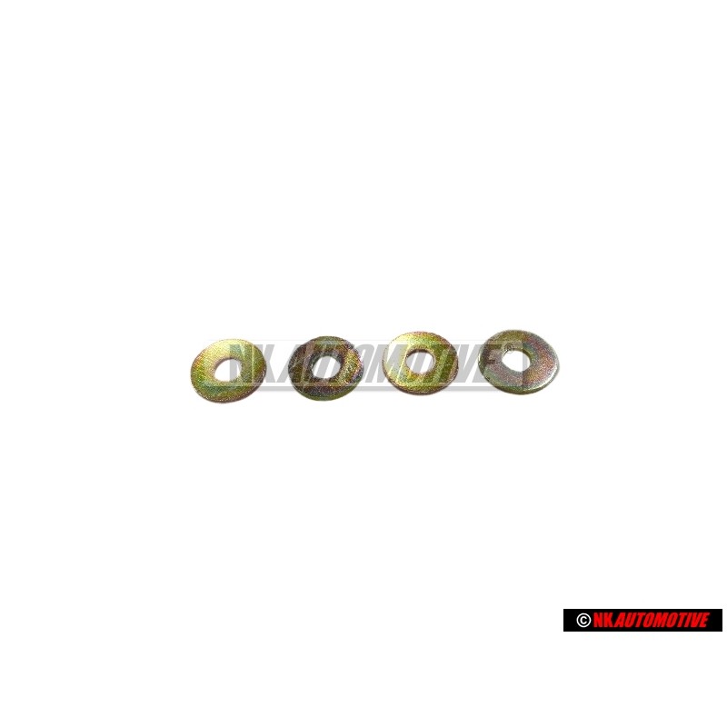 4x Original VW Washer - N 0116631