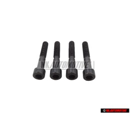 4x Original VW Round Head Hexagon Bolt - N 0147513
