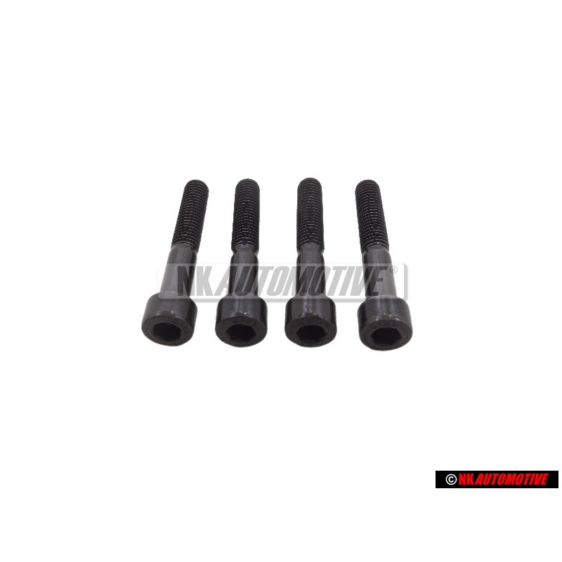 4x Original VW Round Head Hexagon Bolt - N 0147513