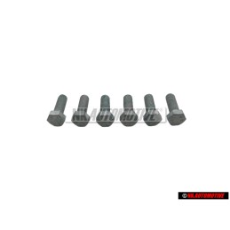 6x Original VW Front Control Arm Wishbone Ball Joint Hexagon Bolt - N 0402043