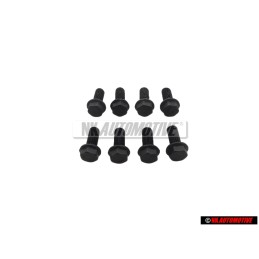 8x Original VW Hexagon Bolt - 082409135