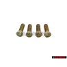 4x Original VW Front Suspension Strut Top Mount Screw - 431412419