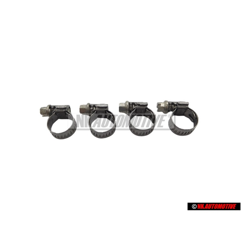 4x Original VW Hose Clamp - N 0245281