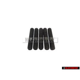 5x Original VW Threaded Pin - N0444104