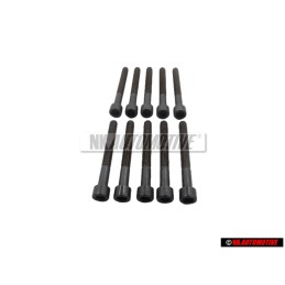 10x Original VW Socket Head Bolt With Inner Multipoint Head - 049103385