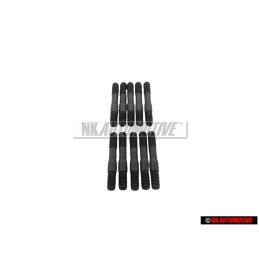 10x Original VW Threaded Pin - 056103397