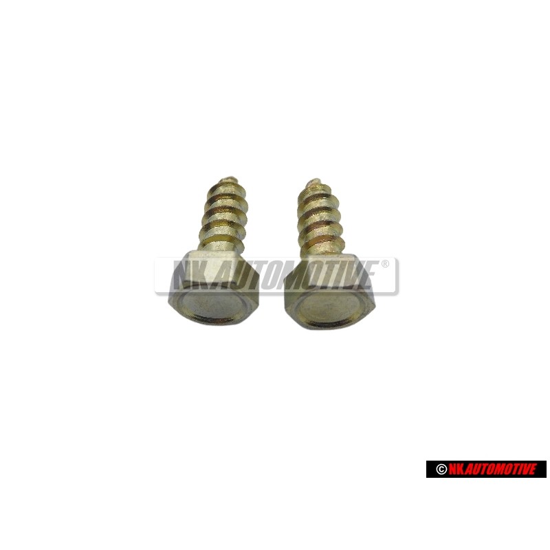 2x Original VW Hexagon Head Panel Screw 6.5x19 - N 0159461