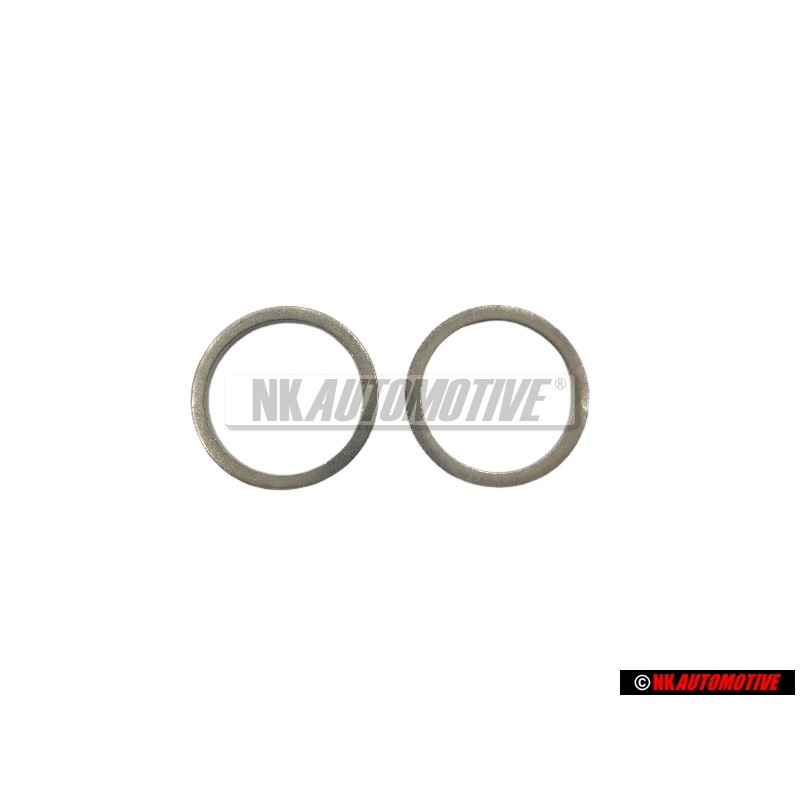 2x Original VW Pressure Line to Oil Cooler Sealing Ring 16x20 - N 0138444
