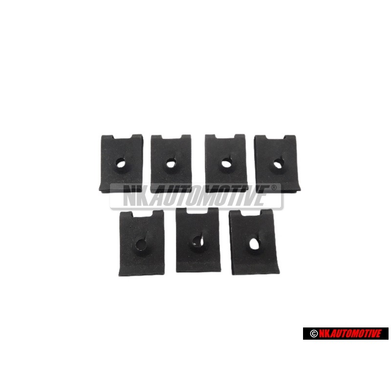 7x Original VW Speed Nut - N 0154551