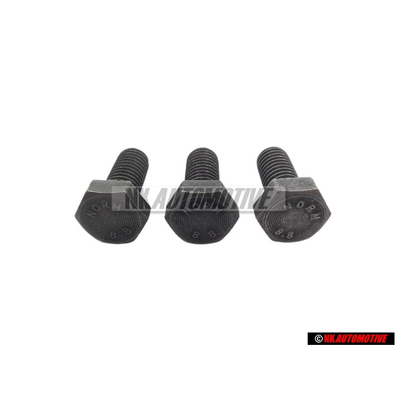 3x Original VW Hexagon Bolt - N 01023911