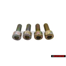 4x Original VW Socket Head Bolt With Hexagon Socket Head - N 0147091