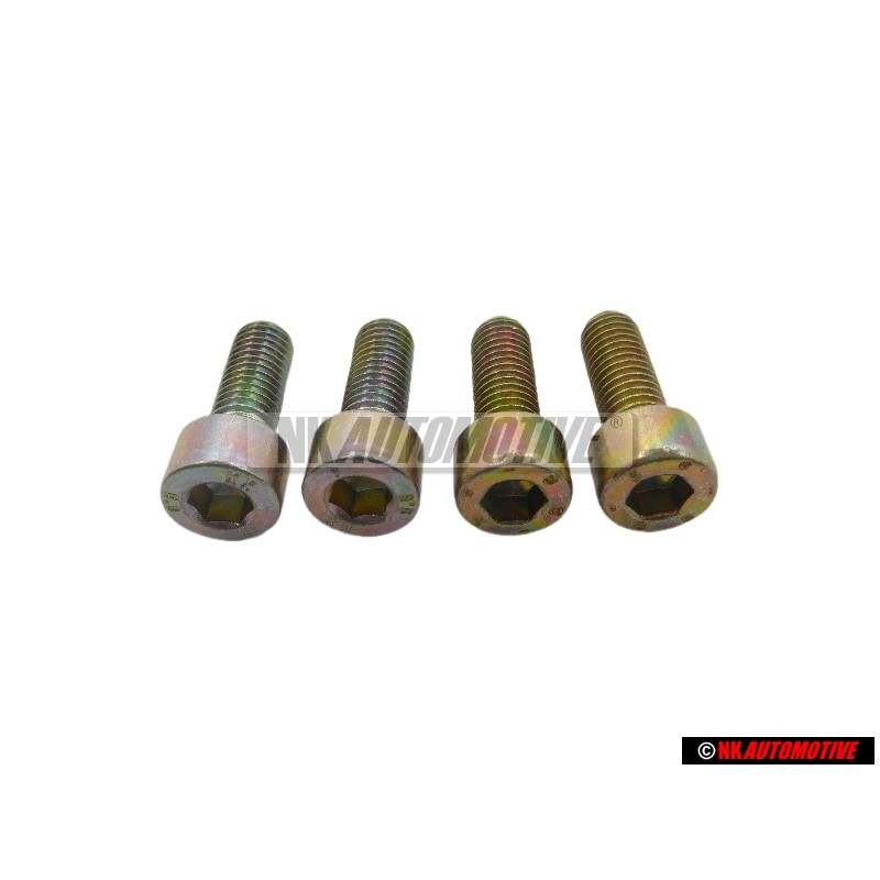 4x Original VW Socket Head Bolt With Hexagon Socket Head - N 0147091