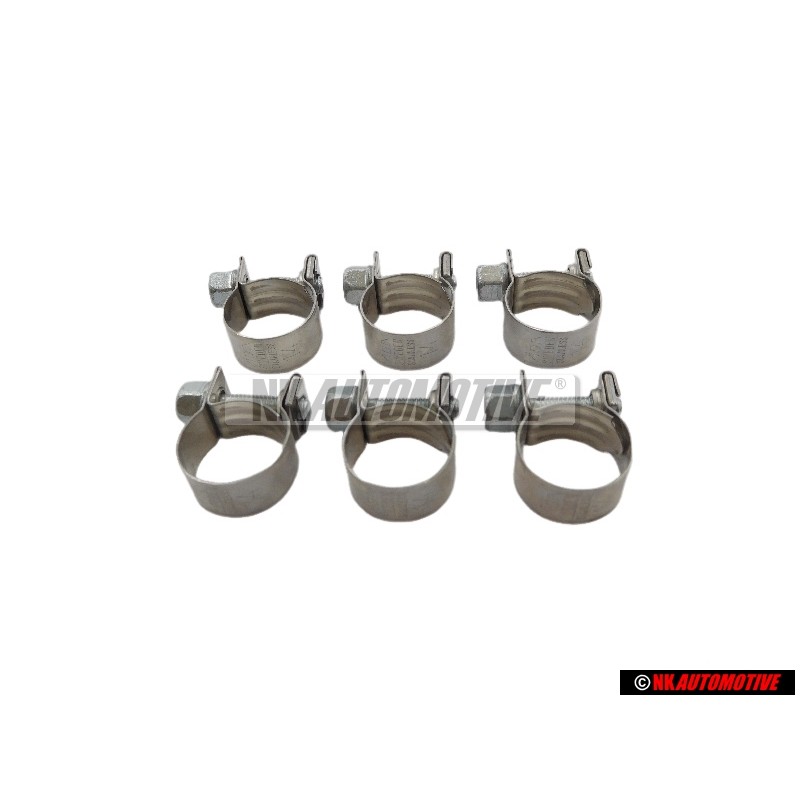 6x Original VW Clamp - N 0241222