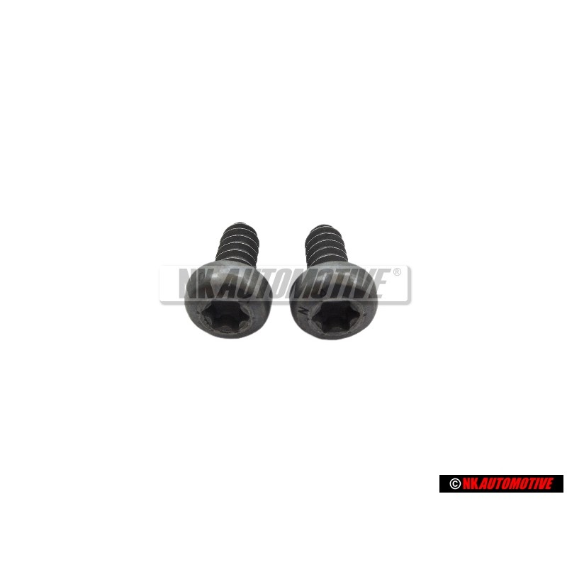 2x Original VW Oval Head Panel Screw - N 0139771