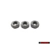 3x Original VW Hexagon Nut M8 - N 0110088