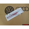 Original VW GTI Side Badge Emblem Chrome Red - 5G0853688ATJZQ