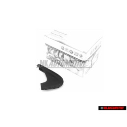Original VW Corner Section Moulding for Door Window Right Black - 191853230