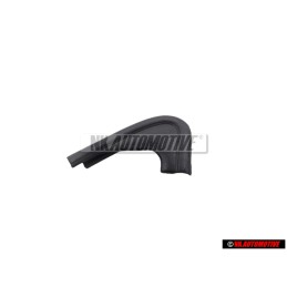 Original VW Corner Section Moulding for Door Window Right Black - 191853230
