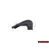Original VW Corner Section Moulding for Door Window Right Black - 191853230