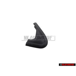 Original VW Corner Section Moulding for Door Window Right Black - 191853230