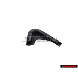 Original VW Corner Section Moulding for Door Window Right Black - 191853230