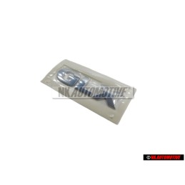 Original VW GLX Rear Boot Badge Emblem Chrome - 3B0853675J 739