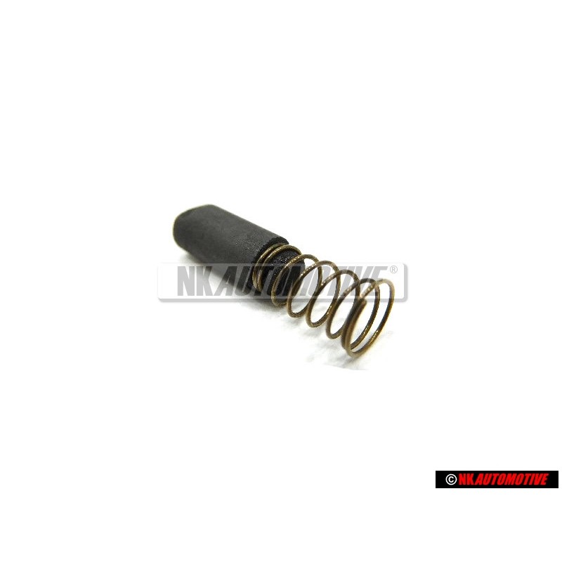 Original VW Carbon Brush With Spring - 111905221A