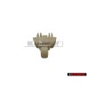 Original VW Retainer For Sun Visor Corn Silk Beige - 1S0857561 95T