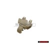 Original VW Retainer For Sun Visor Corn Silk Beige - 1S0857561 95T