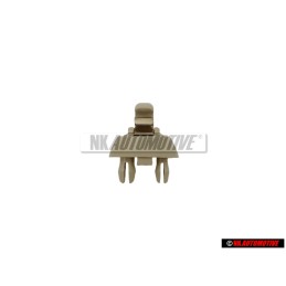 Original VW Retainer For Sun Visor Corn Silk Beige - 1S0857561 95T
