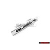 Original Audi QUATTRO Front Grill Badge Emblem Chrome - 4F9853736 2ZZ