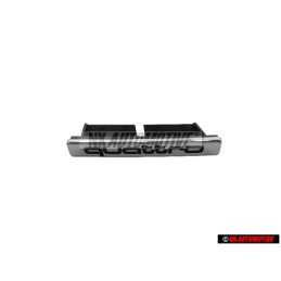 Original Audi QUATTRO Front Grill Badge Emblem Chrome - 4F0853737 2ZZ