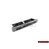 Original Audi QUATTRO Front Grill Badge Emblem Chrome - 4F0853737 2ZZ