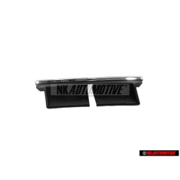 Original Audi QUATTRO Front Grill Badge Emblem Chrome - 4F0853737 2ZZ
