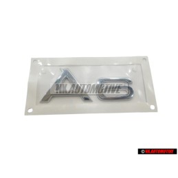 Original Audi A6 Rear Boot Badge Emblem Chrome - 4B0853741C 2ZZ