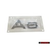 Original Audi A6 Rear Boot Badge Emblem Chrome - 4B0853741C 2ZZ