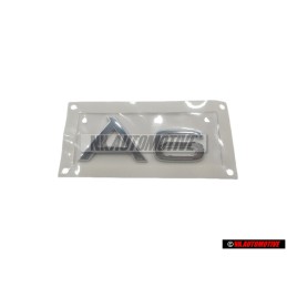 Original Audi A6 Rear Boot Badge Emblem Chrome - 4B0853741C 2ZZ