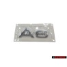 Original Audi A6 Rear Boot Badge Emblem Chrome - 4B0853741C 2ZZ