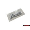 Original Audi A6 Rear Boot Badge Emblem Chrome - 4B0853741C 2ZZ
