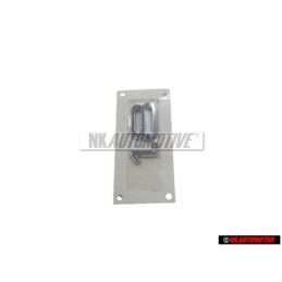 Original Audi 1.8 Rear Boot Badge Emblem Chrome - 8L0853743E 2ZZ