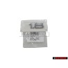Original Audi 1.8 Rear Boot Badge Emblem Chrome - 8L0853743E 2ZZ