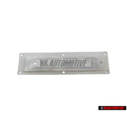 Original Audi 2.5 TDI Rear Boot Badge Emblem Chrome Red - 4B0853743Q 2ZZ