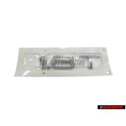Original Audi 1.8T Rear Boot Badge Emblem Chrome - 8L0853743G 2ZZ