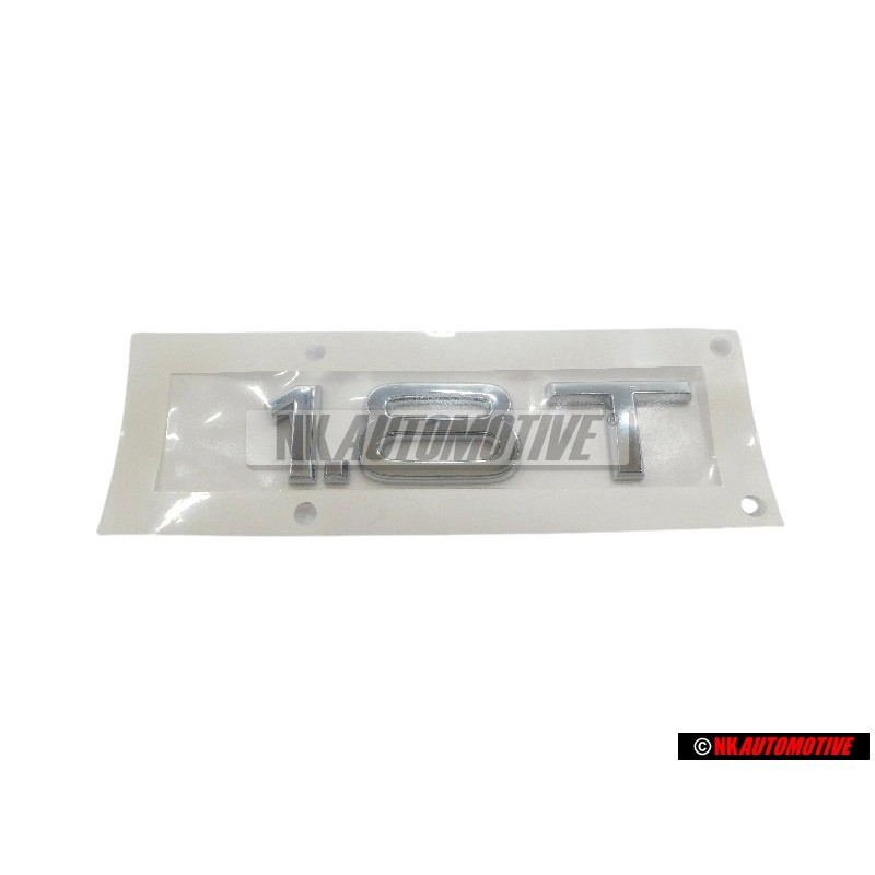 Original Audi 1.8T Rear Boot Badge Emblem Chrome - 8L0853743G 2ZZ